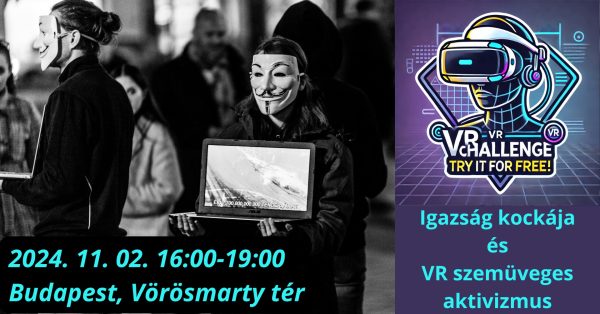 NEMZETKÖZI CUBE NAP - ÁLLATVÉDELMI DEMONSTRÁCIÓ ÉS VR-SZEMÜVEGES AKTIVIZMUS A VEGÁN AKTIVISTÁK MAGYARORSZÁG SZERVEZÉSÉBEN